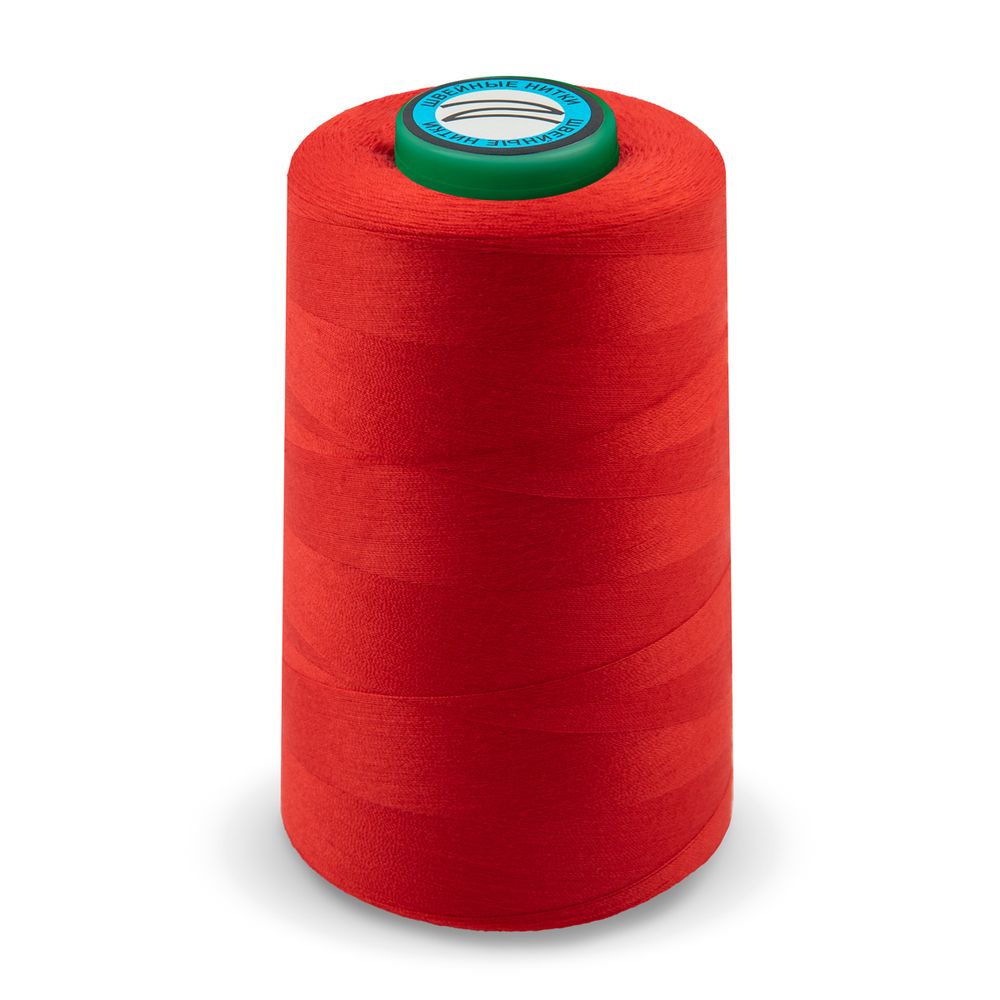Нитки универсальные Nitka 40/2, 4570 м (5000 ярд) / 1 кат., 112 красный