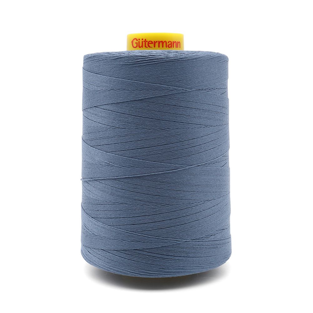 Нить отделочная Gutermann Mara 30/2, 3000 м, 702358, 068 серо-синий, 1 катушка