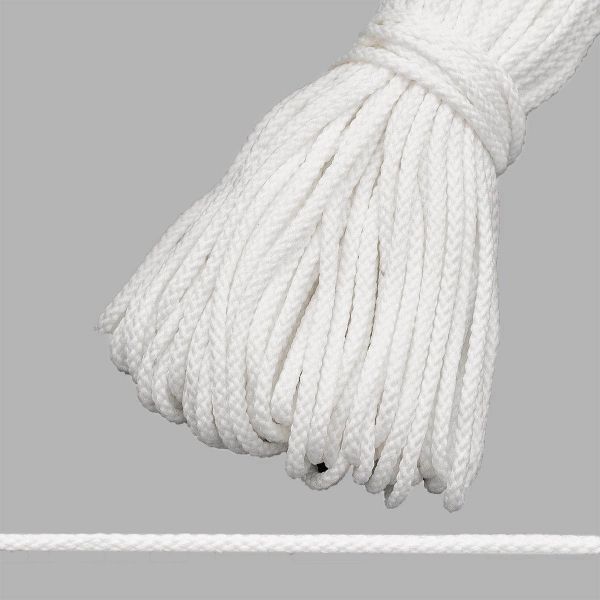 Шнур плетеный ⌀3.0 мм / 30 метров, белый
