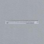 Линейка закройщика пластик 25 см, без упаковки, прозрачный, ЛЗ 25
