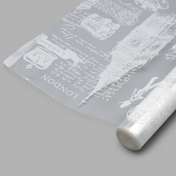 Пленка Лондон, белая, 70 см / 10±5% ярдов