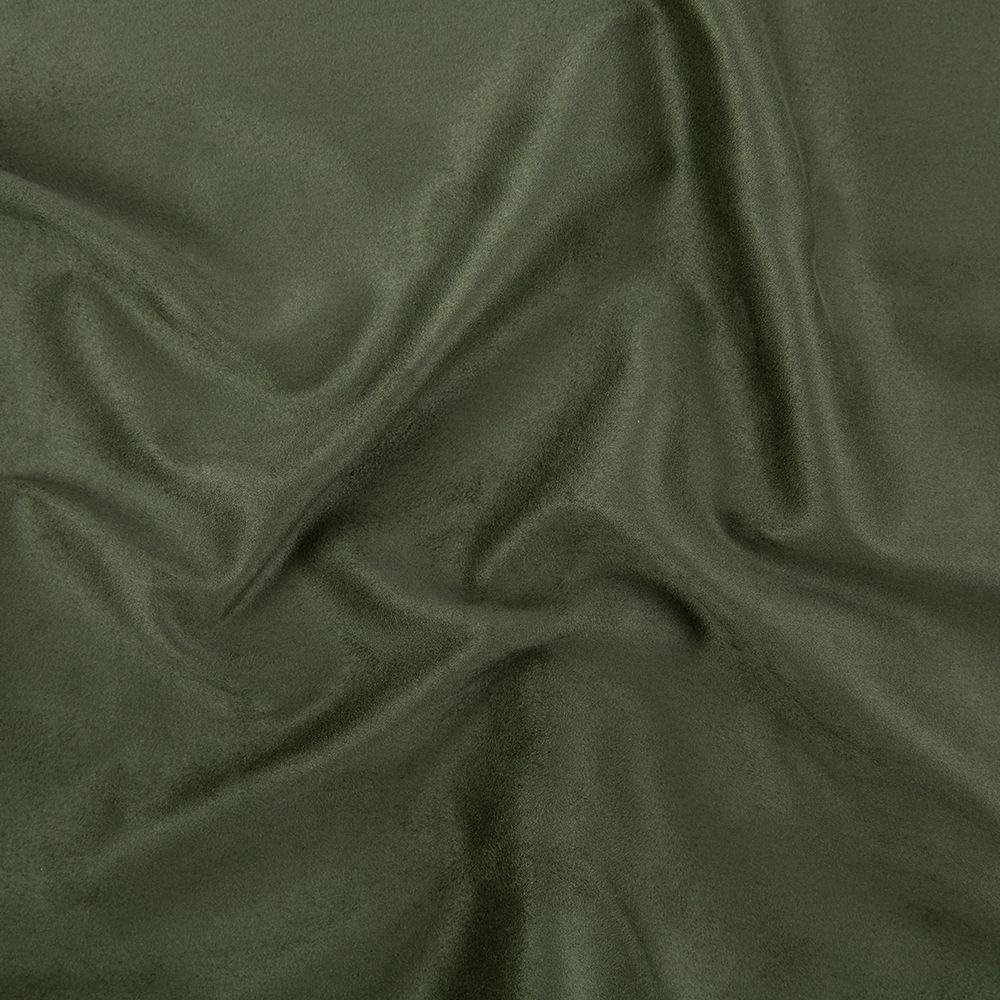 Замша искусственная Woven Suede 175 г/м², 147±2 см / 5 метров, 18-0322 cactus (зеленый), Peppy Woven Suede