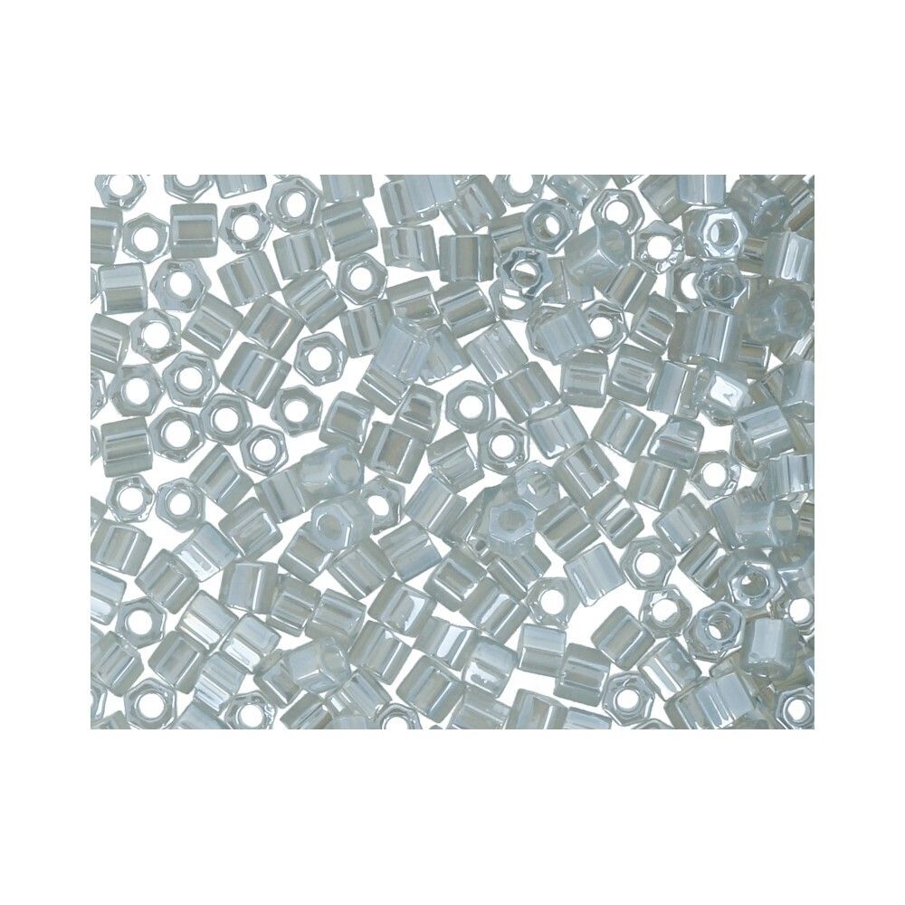 Бисер Toho 11/0 Hexagon 3 (2.2 мм), 5х5 г, 0150 серый/перл