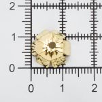 Шапочка для бусин 4AR209, 13мм 30 шт/упак, Astra&Craft (Светлое золото)