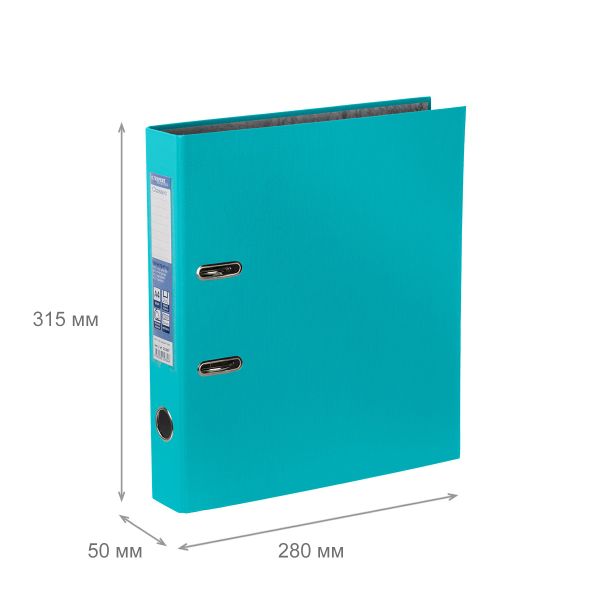 Регистратор PVC 50 мм, 50 шт, Classic A4 арочный механ. (разб.), изумрудный 251809, Expert Complete