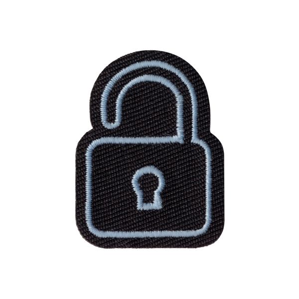 Термоаппликация №05, 1 шт, 02-513 Замок 4х3см, Gamma ETF