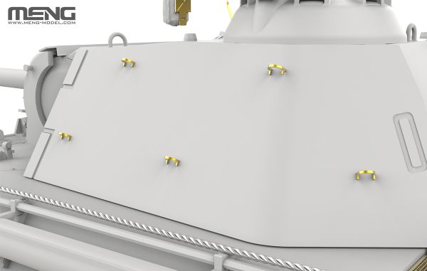 Модель сборная: танк, Sd.Kfz.171 Panther Ausf.G Late w/ FG1250 Active Infrared Night Vision System 1/35, Meng TS-054