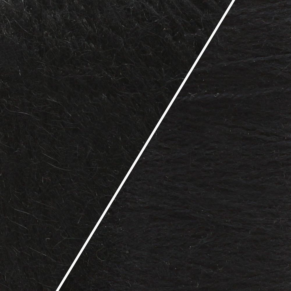 Пряжа Astra Premium (Астра Премиум) Пух норки / уп.1 мот. по 50 г, 290 м, 011 черный