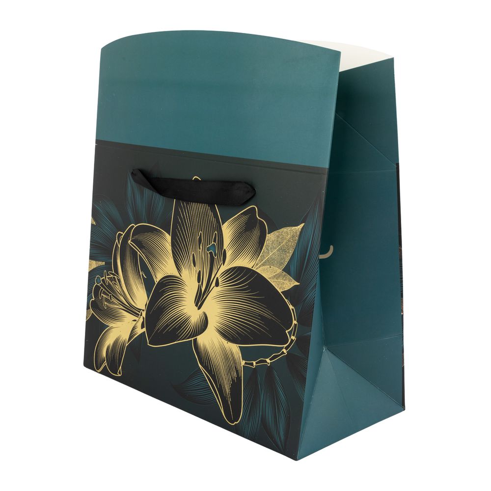 Подарочный пакет-коробка 250 г/м², 28х22х15 см, 12 шт, 03, Stilerra BBOX-IL-1