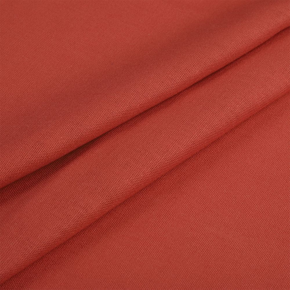 Льняная ткань 185 г/м², 140 см, в нарезке, цв. 84 марсала, 10 метров /TOS/