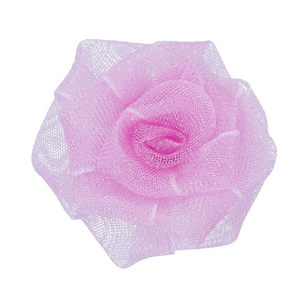 Цветочки пришивные 3х3 см, 6 шт, №058 сиреневый, Blitz 73