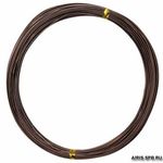 Проволока для рукоделия, 1 мм, 10 м, Астра, 15 т.коричневый