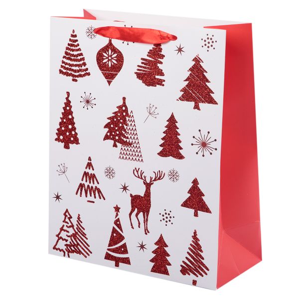 Подарочный пакет 210 г/м², 26х32х12 см, 12 шт, 02, Stilerra NPYM