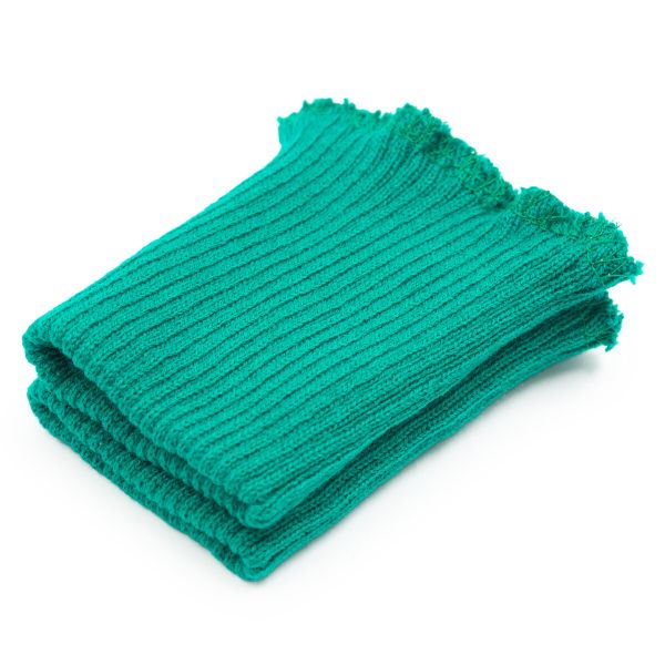 Манжеты трикотажные 7.0х9.5 см, 1 пара, в-36 изумрудно-зеленый