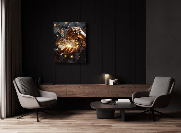 Картина по номерам Фрея PNB/PLDD-291, Волшебное предсказание, (со светодиодами) 50х40 см