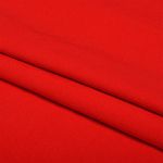 Кулирка гладкокрашеная, 145 г/м², 100% хлопок, 100+100 см, в нарезке, цв. красный, 6м /TOS/