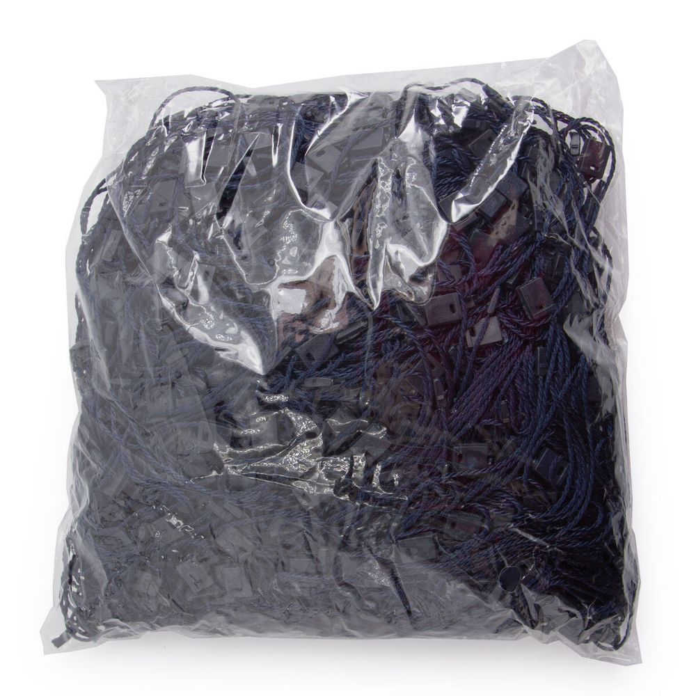 Биркодержатели (микропломба) 15 см, п/э, ≈1000 шт, 569 т.синий, New Star