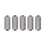 Нитки швейные бытовые Gamma 40/2, 365 м / 5 кат, №366 св.серый