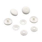 Пуговицы обтяжные ⌀19 мм, 4 шт, Pony