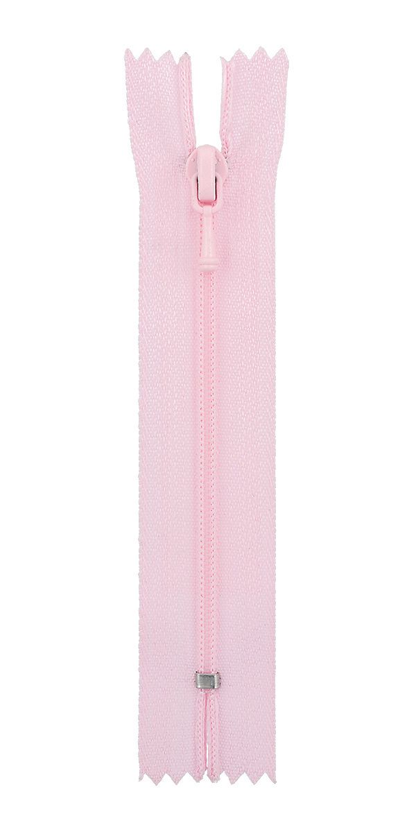 Молния спираль (витая) Т3 (3 мм) 1 зам., н/раз., 10 см, декоративная, 132 св.розовый, ZipD 3S Gamma, 5 шт