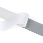 Лента светоотражающая (катафотная) термоклеевая [cpl:420], 40 мм / 50 метров, 100% полиуретан, серебро, Gamma TG9400