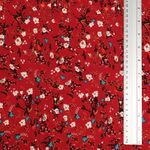 Штапель 110 г/м², шир.145 см, цв.с2 красный, 25м (Vi-210) /TOS/