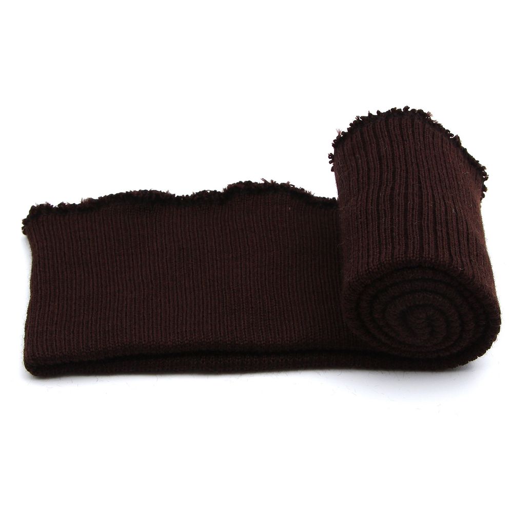 Подвяз (довяз) трикотажный, плотные, 10.0х42 см, 1 шт, 729 коричневый