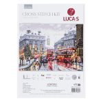 Набор для вышивания нитками Luca-S, Лондон, 44,5х32см