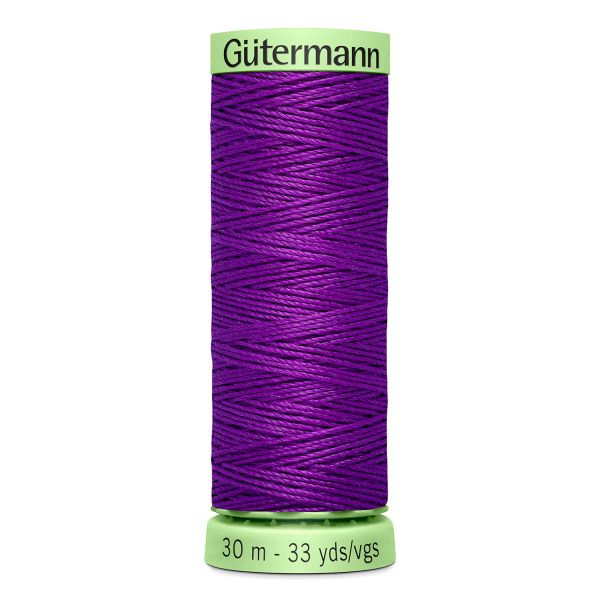Нитки отделочные Gutermann Top Stitch, 30м, 392 фиолетовый джинс, 5 катушек