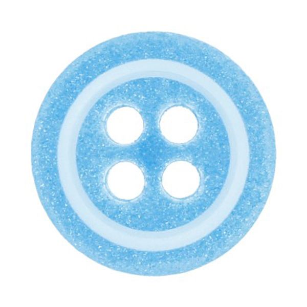 Пуговицы 4 прокола блузочные 11 мм, 36 шт, D298 я.голубой, Gamma XO 0024