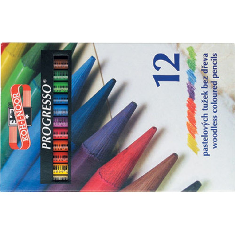 Набор цветных карандашей в лаке без дерева 12 цв. 12 шт, 8756012007PZRU, KOH-I-NOOR