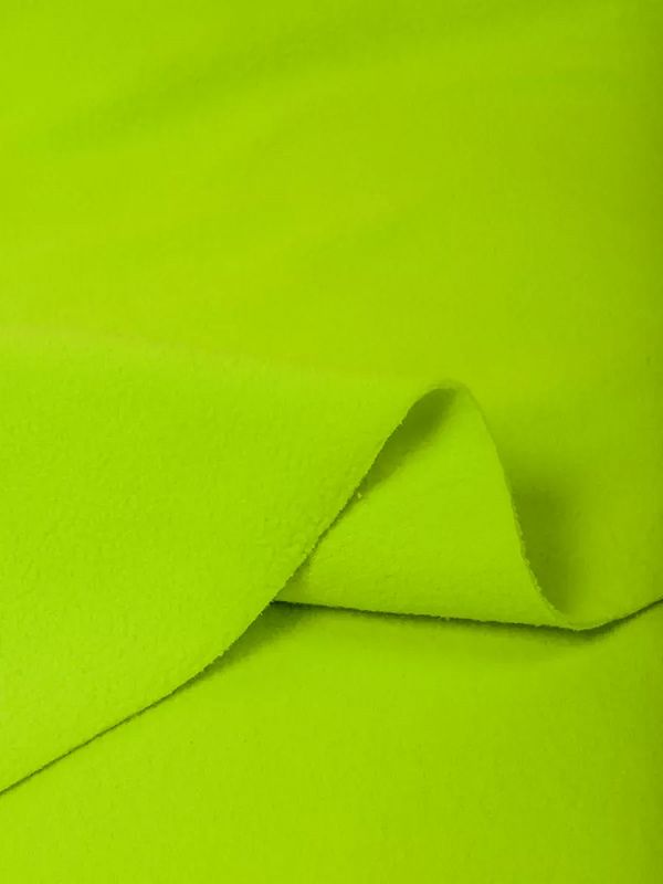 Флис 2-сторонний 190 г/м², 150 см / 10 метров, N-TBY-0059-229, цв.F229 неон желтый
