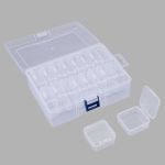 Контейнер для хранения мелочей 16х11.5х5.7 см, 18 штук в боксе, Hobby&Pro