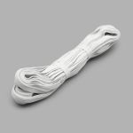 Резинка бельевая (стандартная) 7.0 мм / 10х10 метров, белый