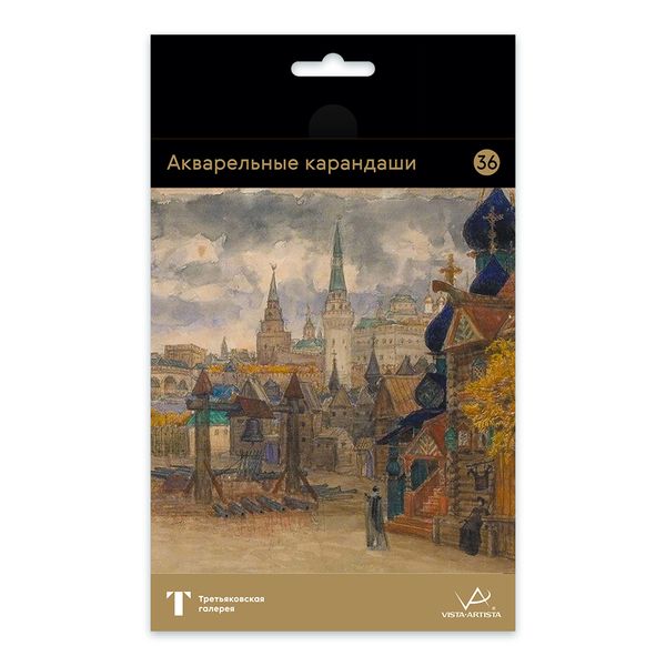 Карандаш акварельный набор заточенный 4х36 цв, 04 Васнецов, Vista-Artista Extra Fine GTG-WPS-36