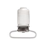 Клипса для подтяжек полоса 30.0 мм, сталь (никель), 20 шт