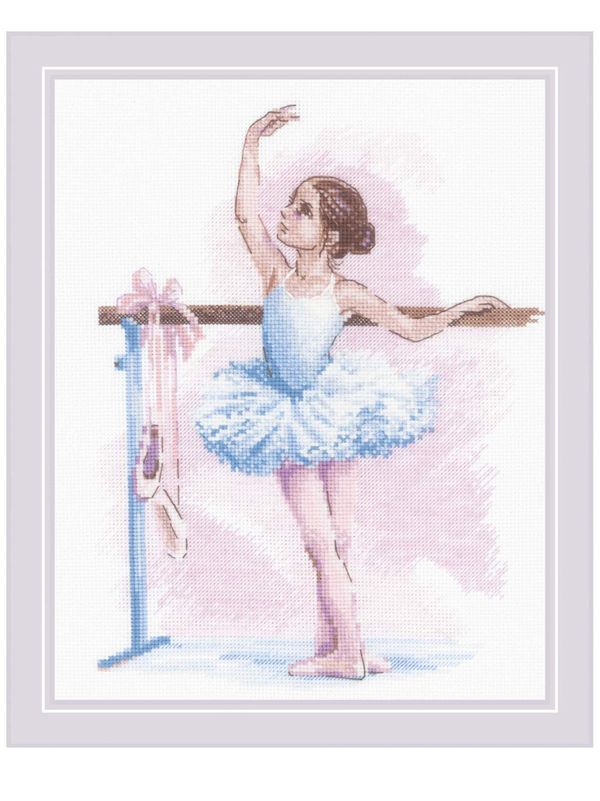 Набор для вышивания нитками Риолис, Балет, 24х30 см