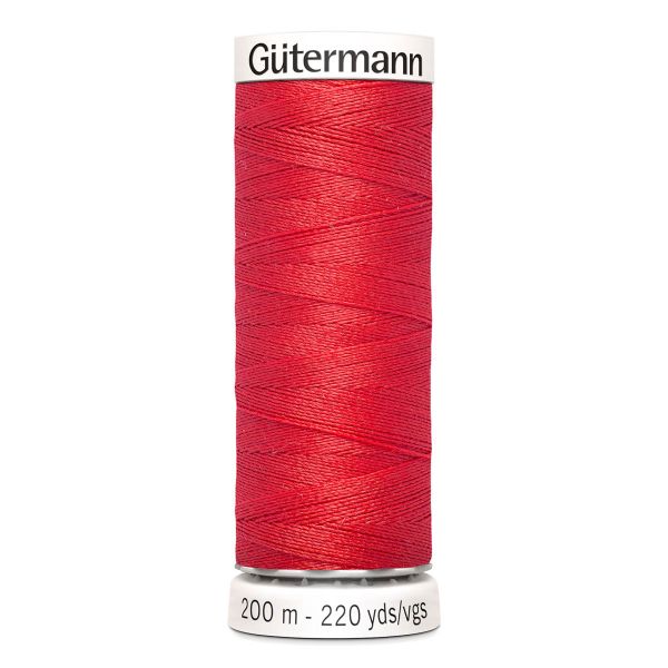 Нитки универсальные Gutermann Sew-all, 200м, 491 алый, 5 катушек