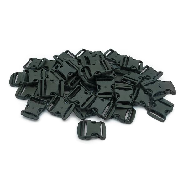 Фастекс (пряжка трезубец) пластик 30 мм, 50 шт, 73 хаки