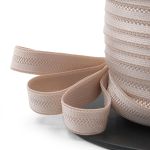 Резинка бельевая (бретелечная) 12.0 мм / 50 метров, пудровый, (ML207.012)