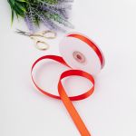 Лента атласная 2-сторонняя 12.0 мм / 22.86±1 метров, C1056 красный, 6102-0002, Globus