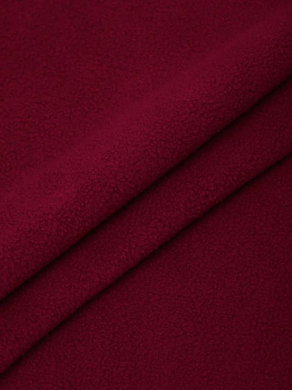 Флис 2-сторонний 240 г/м², 150 см / 10 метров, N-TBY-0240-S273, цв.S273 бордовый