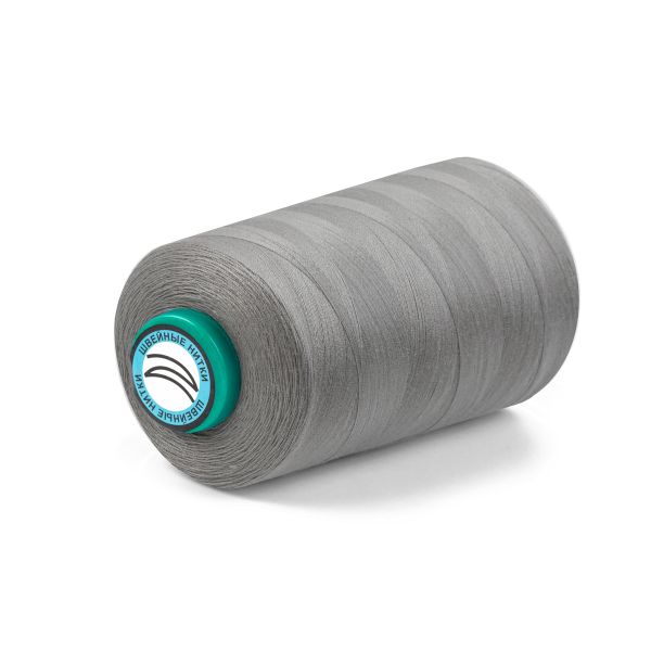 Нитки универсальные Nitka 40/2, 4570 м (5000 ярд) / 1 кат., 366 св.серый