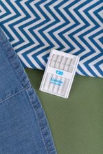 Иглы для швейных машин для джинсы 130/705 H, №130, 5 игл, М, Gamma NJ №130