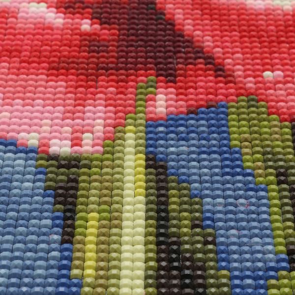 Алмазная (кристальная) мозаика Cristyle, Пион, 30х40 см