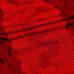 Кружево бельевое эластичное 230 мм / 10 м, 8036, цв.SD163 красный, Kruzhevo