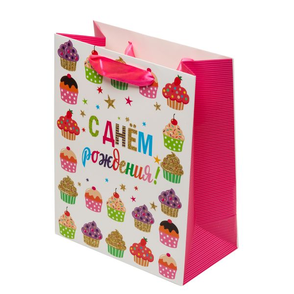 Пакет подарочный 210 г/м², 18х23х10 см, 12 шт, 03, Stilerra ABYS