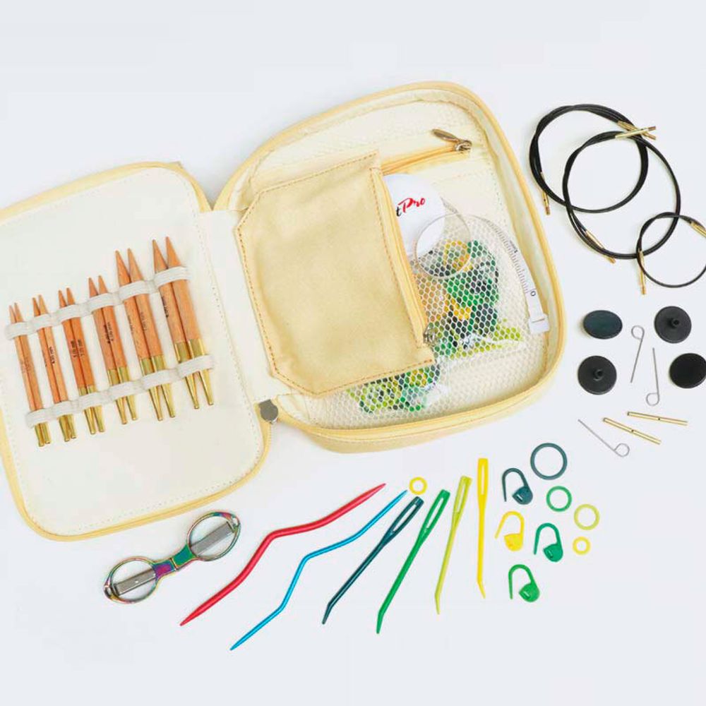 Набор съемных спиц Knit Pro Beginner Basix, длина 8.5см, 35765