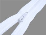 Молния спираль (витая) (цв.SBS) брючная Т4 (4 мм) 1 зам., н/раз., 20 см, автомат, S-501 белая, 2500 шт