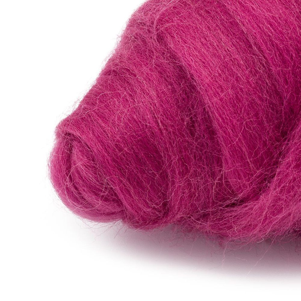 Шерсть для валяния полутонкая, 50 гр., Astra&Craft, 088 брусника